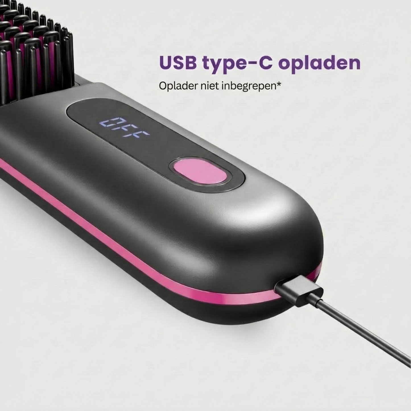 Intelligente stylingborstel voor kort haar