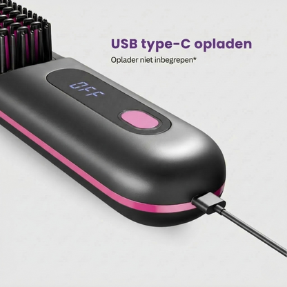 Intelligente stylingborstel voor kort haar