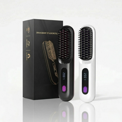 Intelligente stylingborstel voor kort haar