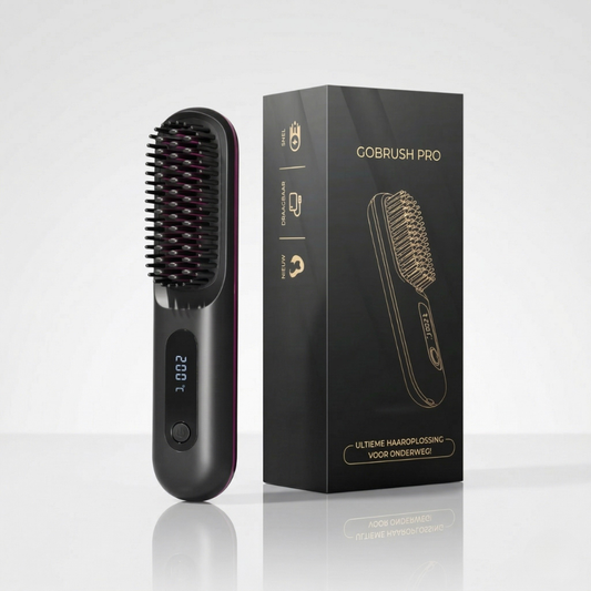 Velaya draagbare stijltangborstel - GoBrush PRO