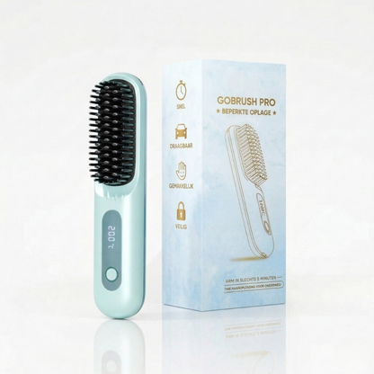 Intelligente stylingborstel voor kort haar