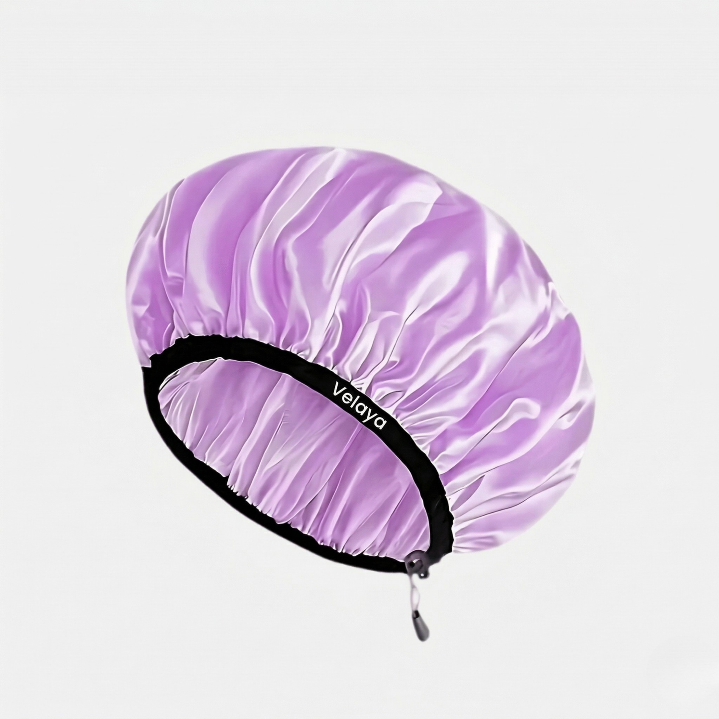 Velaya - Zijdeachtige Satijnen Douchemuts