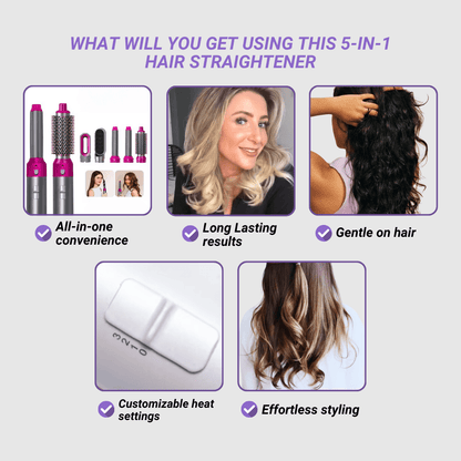 Velaya 5-in-1 Airstyler: Jouw Ultieme Haarstylingoplossing