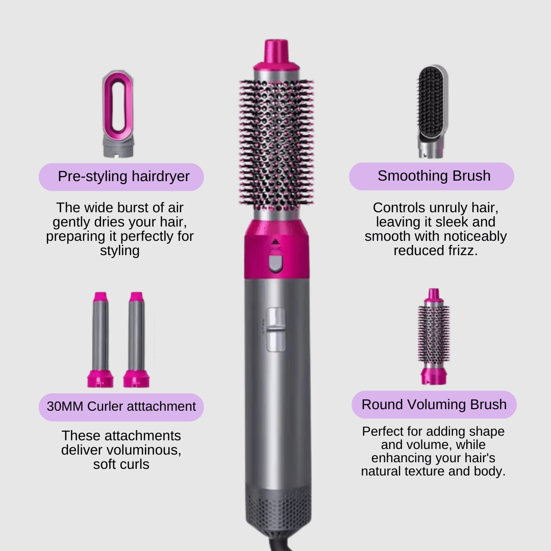 Velaya 5-in-1 Airstyler: Jouw Ultieme Haarstylingoplossing