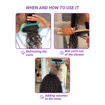 Velaya - Kruldefiniërende Borstel