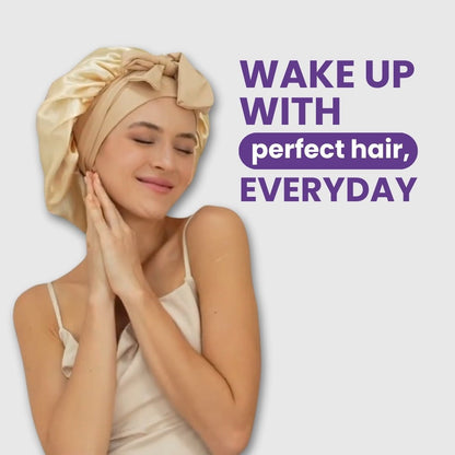 Velaya Silq™ Slaapmuts – Nº27 Ombre Zwart